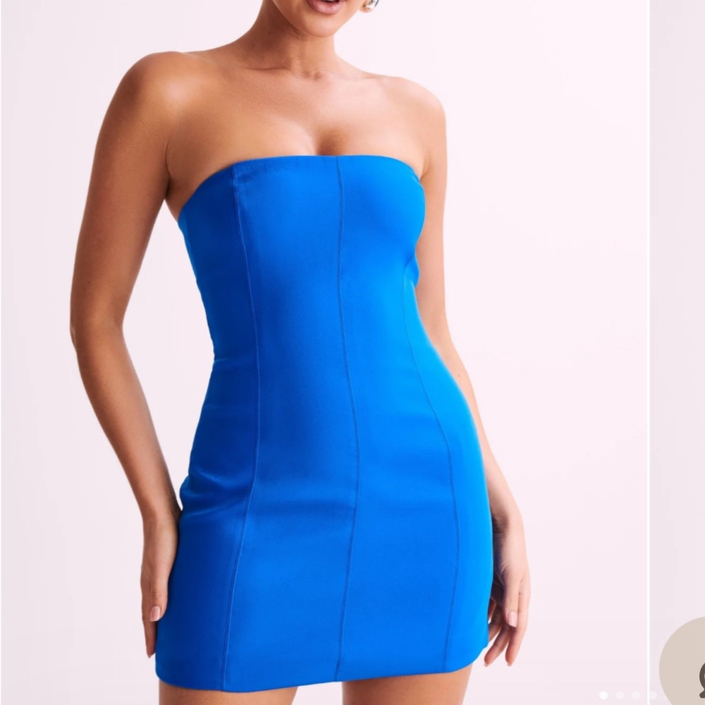 Meshki Strapless Dress L